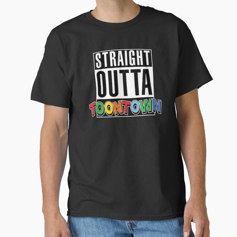 Straight Outta Toontown by NobleTeeShop