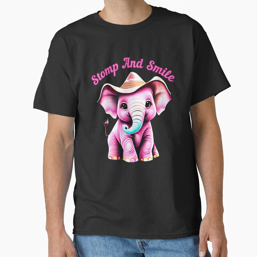 Stomp And Smile. elephant saying by ElephantVibes