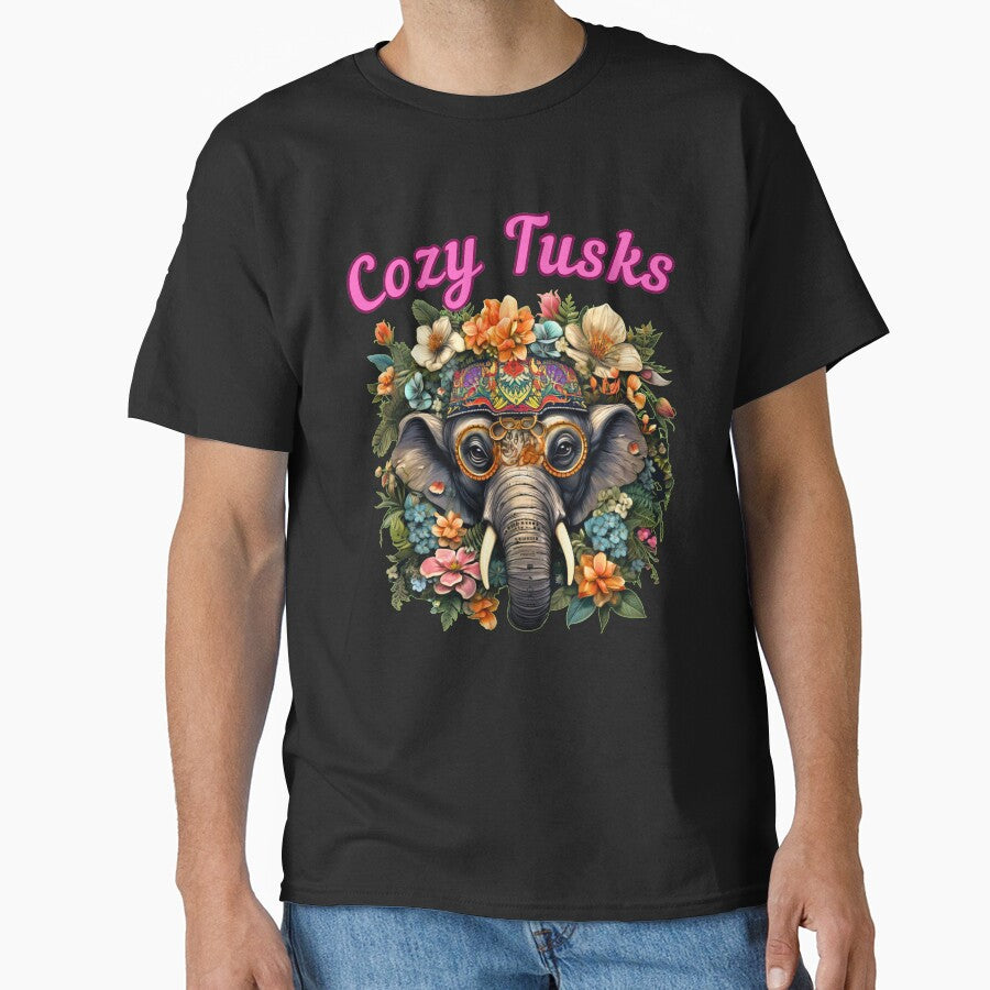Cozy Tusks. elephant face by ElephantVibes