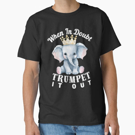 When In Doubt, Trumpet It Out. surreal elephant by ElephantVibes