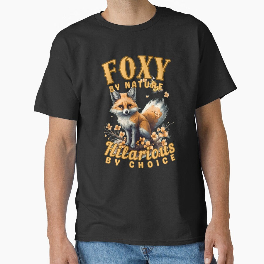 Foxy By Nature, Hilarious By Choice. fox saying by FoxVibes