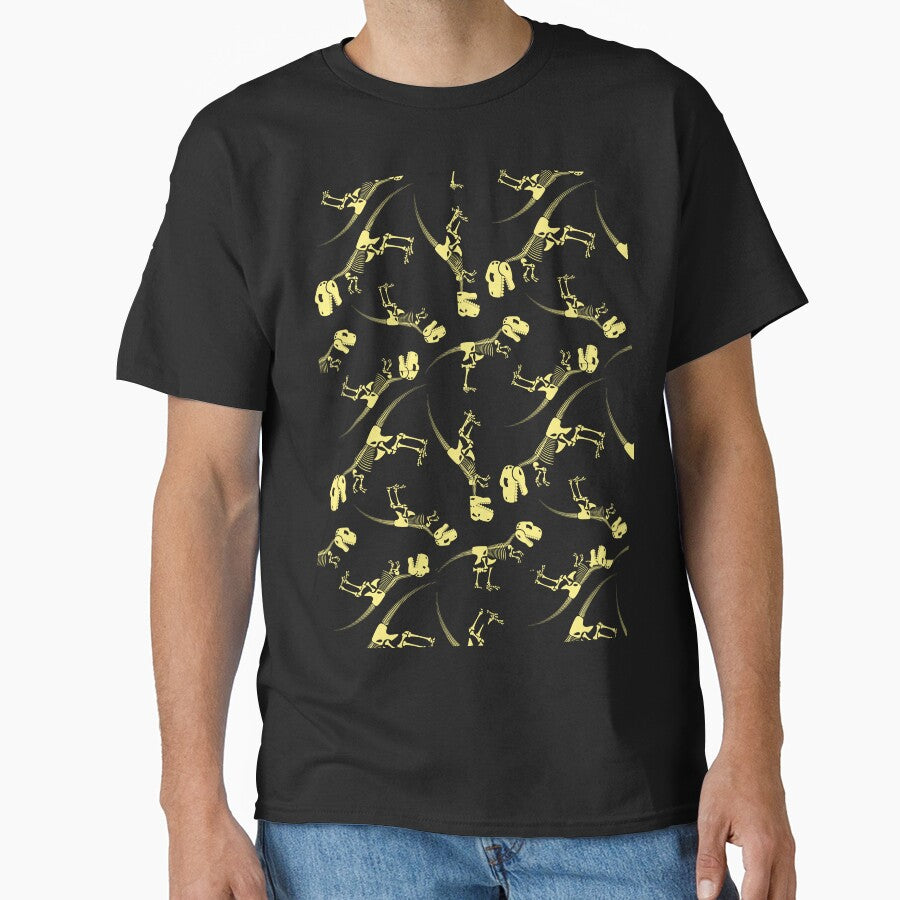 Dinosaur Skeleton Pattern by cgroenewald