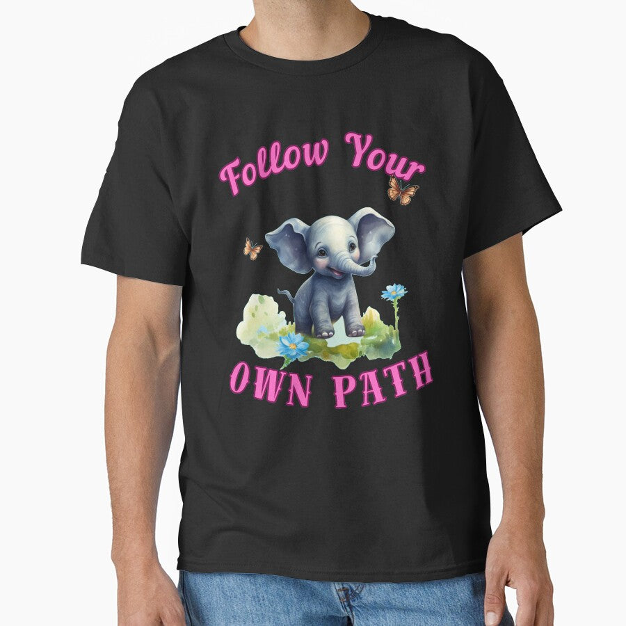 Follow Your Own Path. elephant saying by ElephantVibes