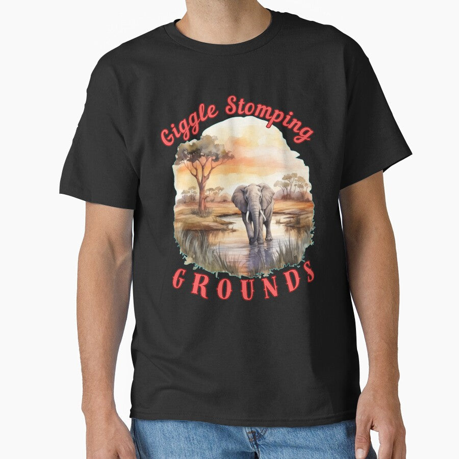 Giggle Stomping Grounds. happy elephant by ElephantVibes