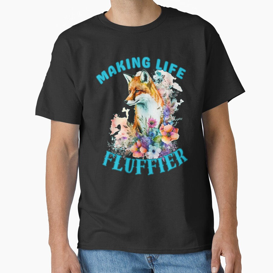 Making Life Fluffier. snow fox by FoxVibes