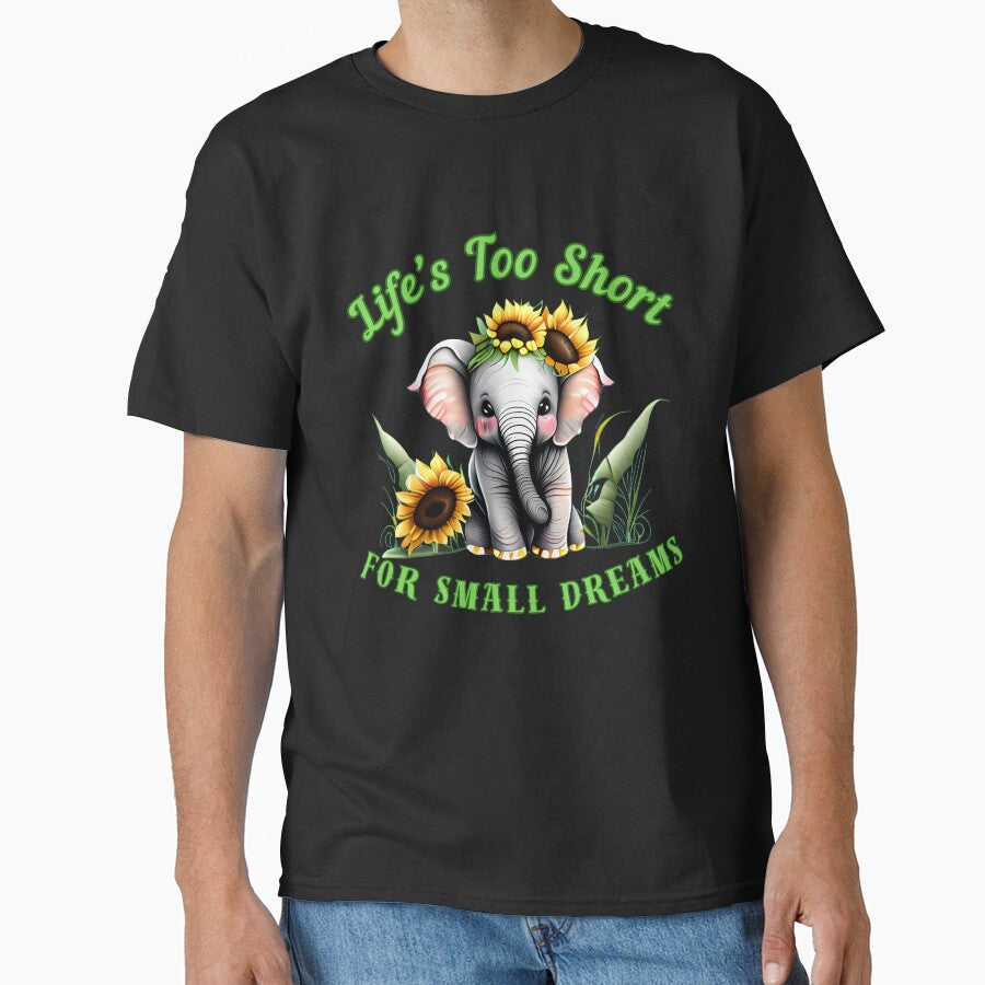 Life’s Too Short For Small Dreams. elephant portrait by ElephantVibes