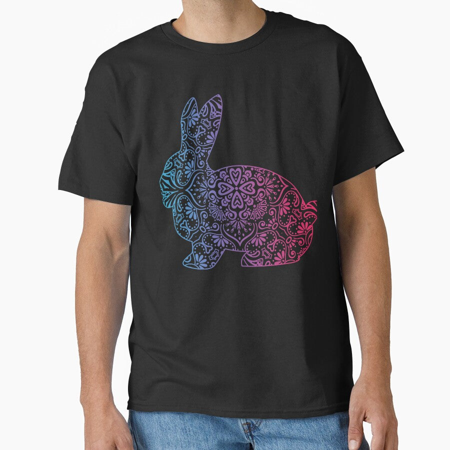 rabbit lover watercolor funny rabbit ornamental gifts by alaechamlal
