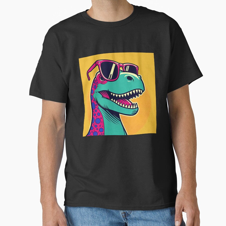 Cool Dinosaur Pop Art Style by artofuniverse