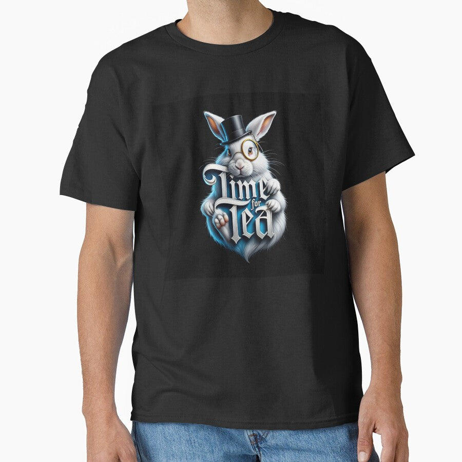 Time for Tea - White rabbit design by Vintage Designs +