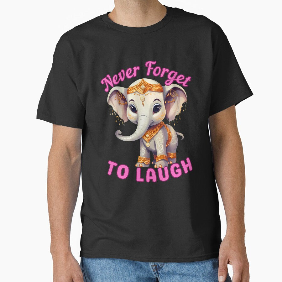 Never Forget To Laugh. elephant head by ElephantVibes