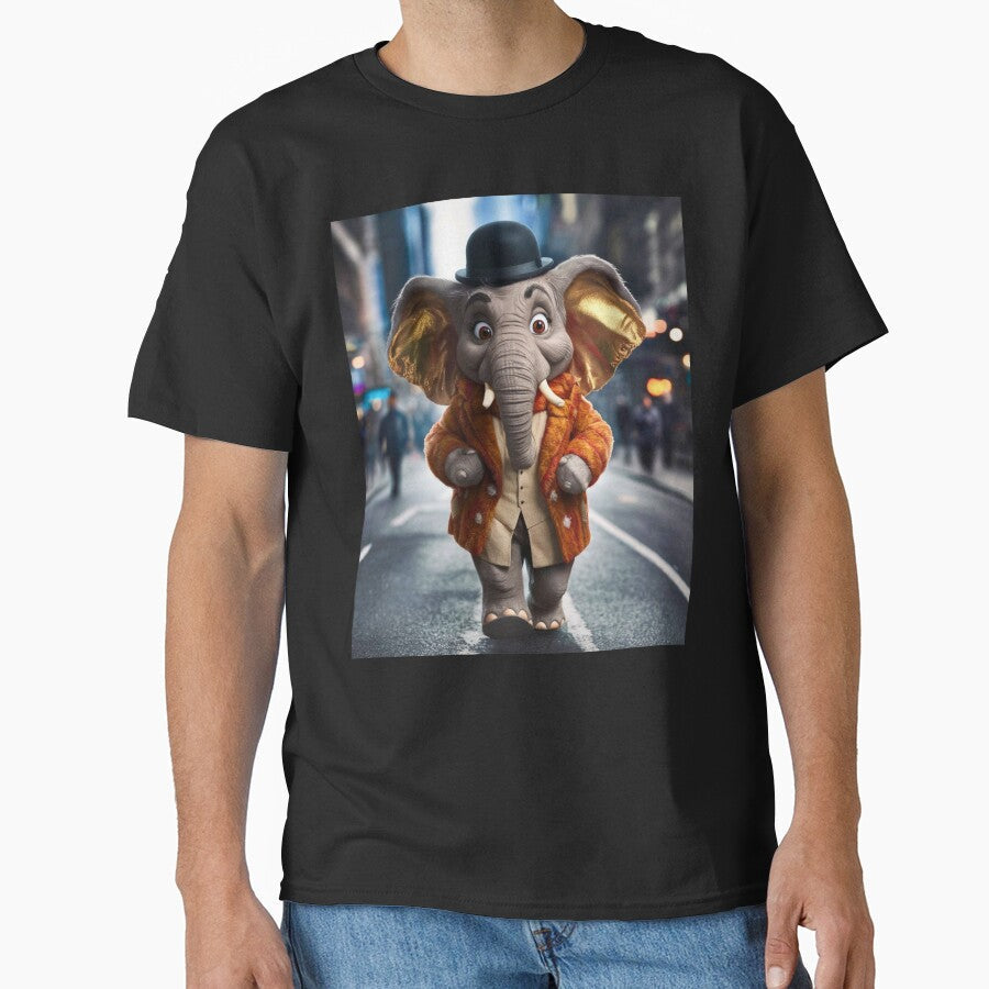 Elephant Portrait. anthropomorphic elephant, elephant character by ElephantVibes