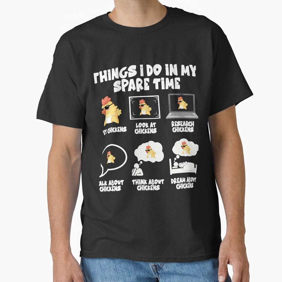 Things I Do In My Spare Time Chicken Lover Farmer Chickens by fischerkeliipa