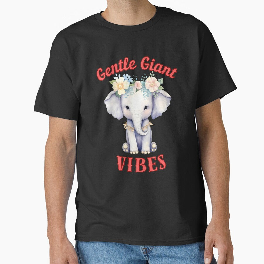 Gentle Giant Vibes. colorful elephant by ElephantVibes