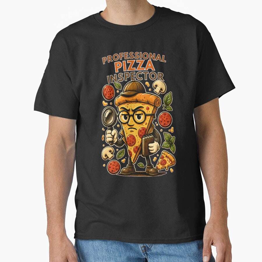 Professional Pizza Inspector Funny Pizza Lover by PXEpic
