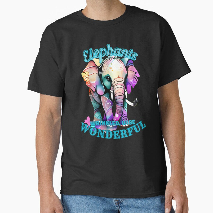 Elephants: Wrinkled, Wise, Wonderful. funny elephant by ElephantVibes