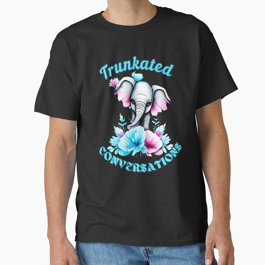 Trunkated Conversations. elephant portrait by ElephantVibes