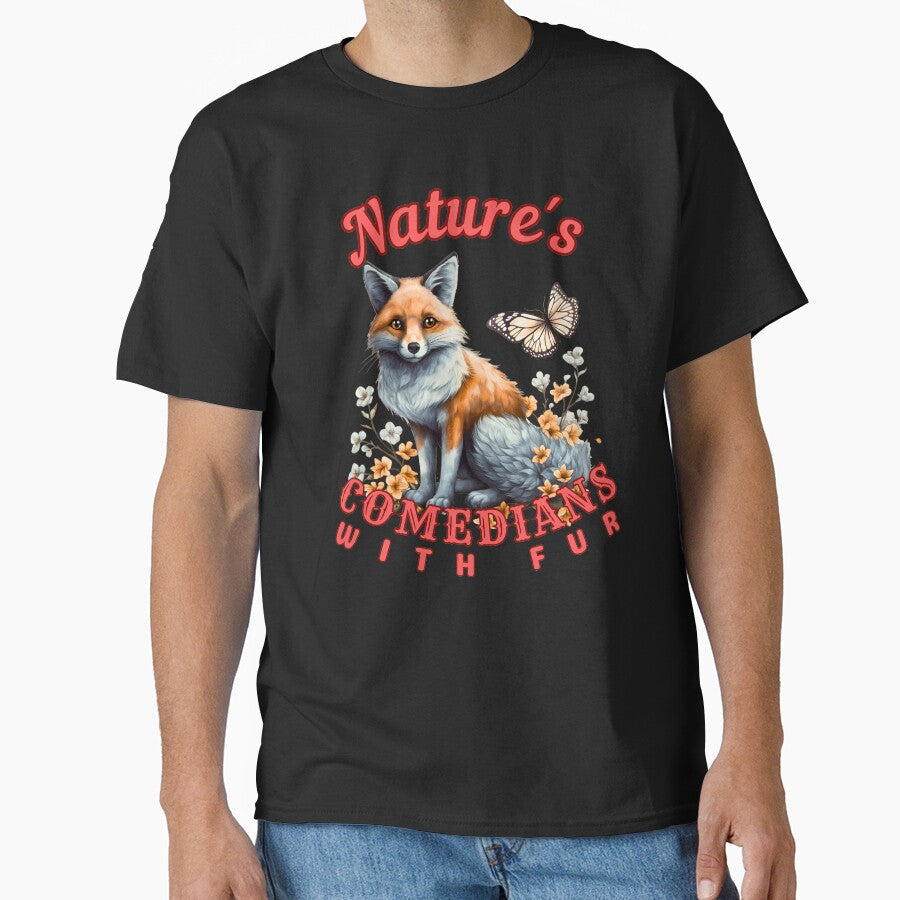 Nature's Comedians With Fur. fox head by FoxVibes