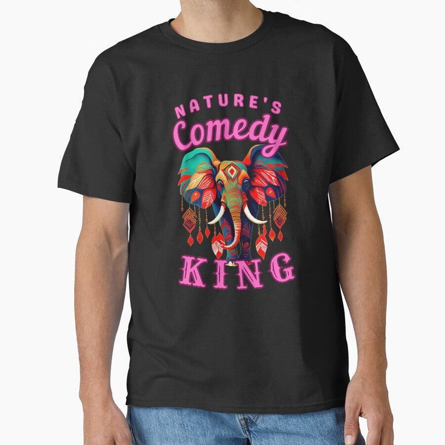 Nature's Comedy King. elephant saying by ElephantVibes