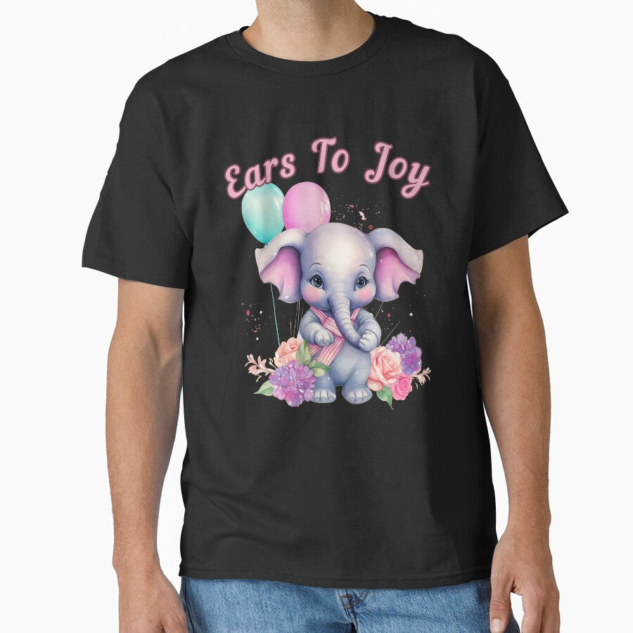 Ears To Joy. elephant saying by ElephantVibes