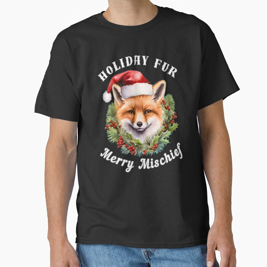 Holiday Fur, Merry Mischief. fox quote by FoxVibes