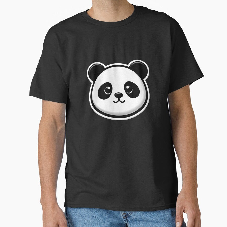 Cute Panda Face by MarkColeImaging