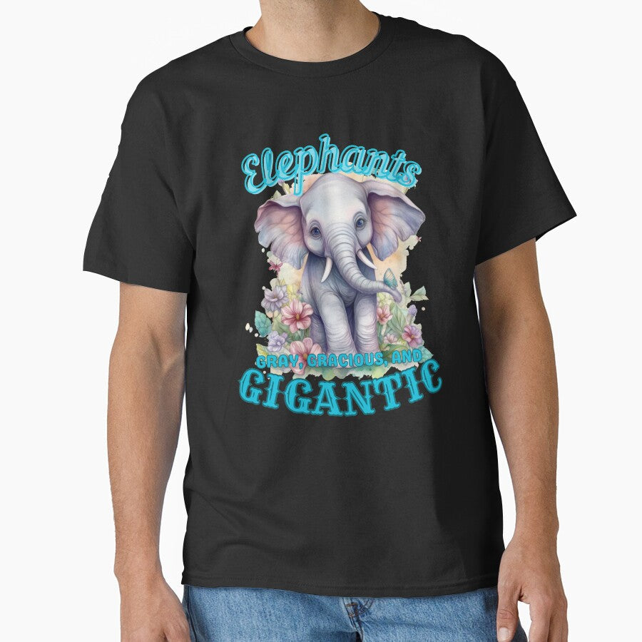 Elephants: Gray, Gracious, and Gigantic. funny elephant by ElephantVibes