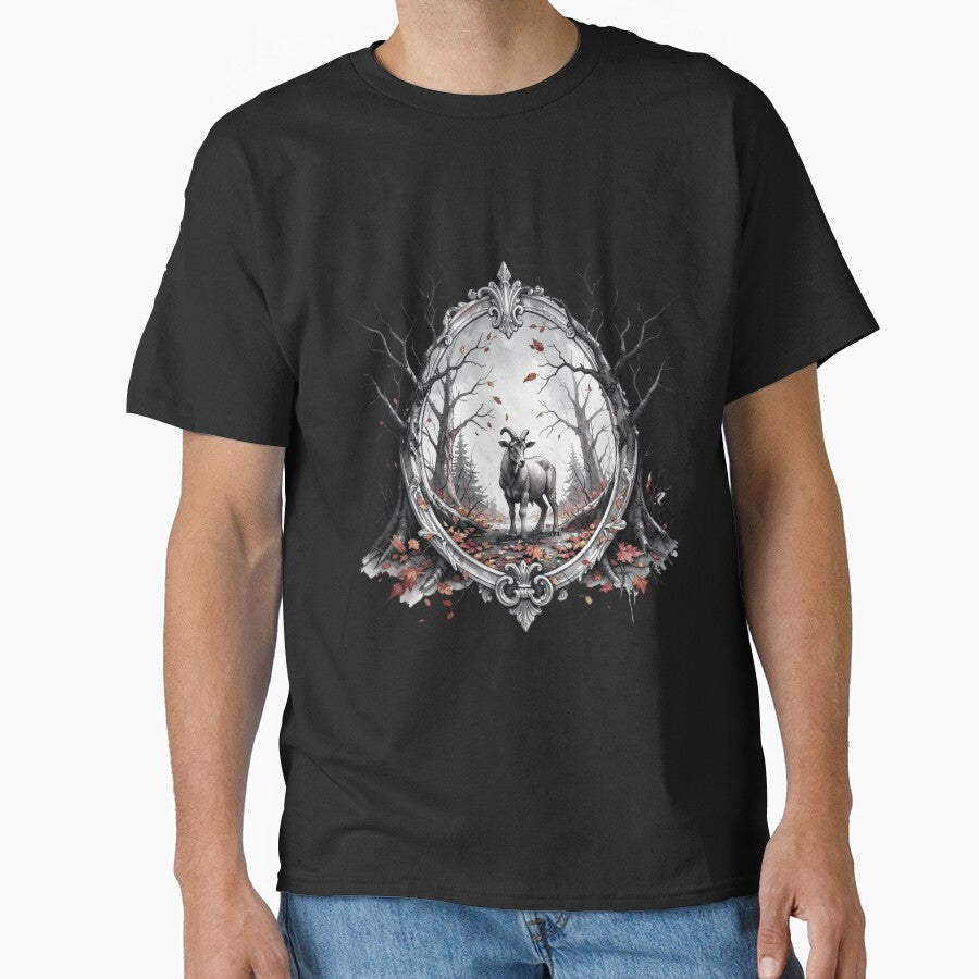 Goat in the forest by Tragedyshop