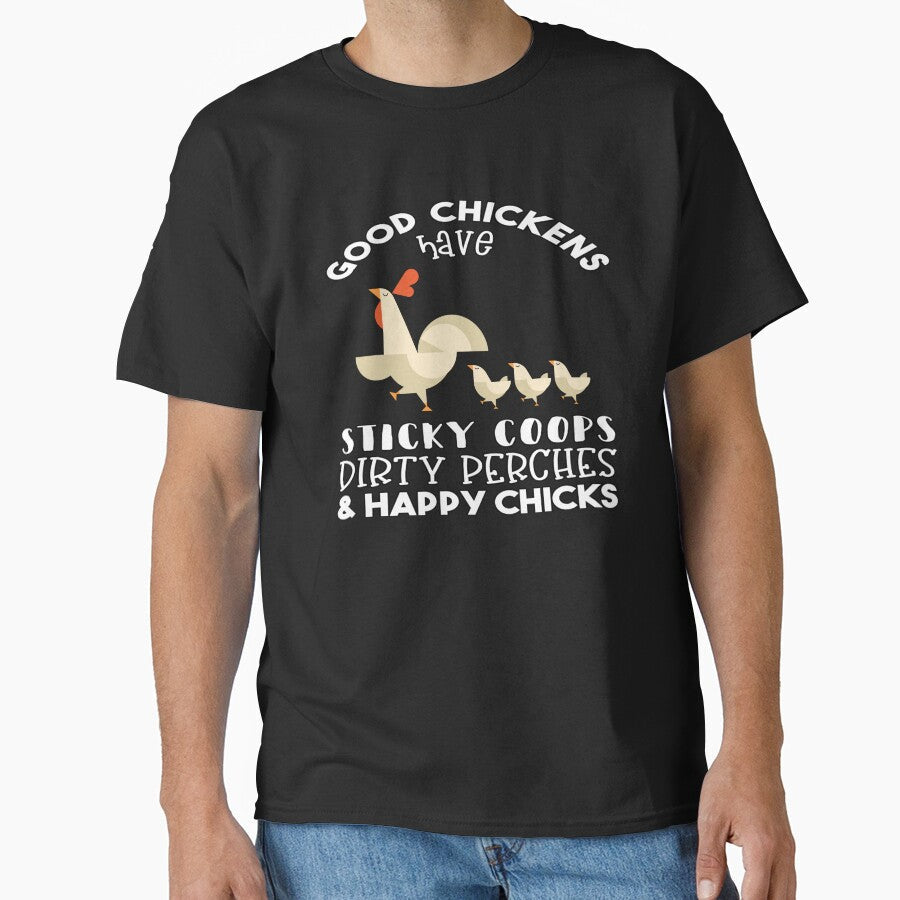 Funny Chicken Lover Gift Good Chickens Have Sticky Coops by fantasticdesign