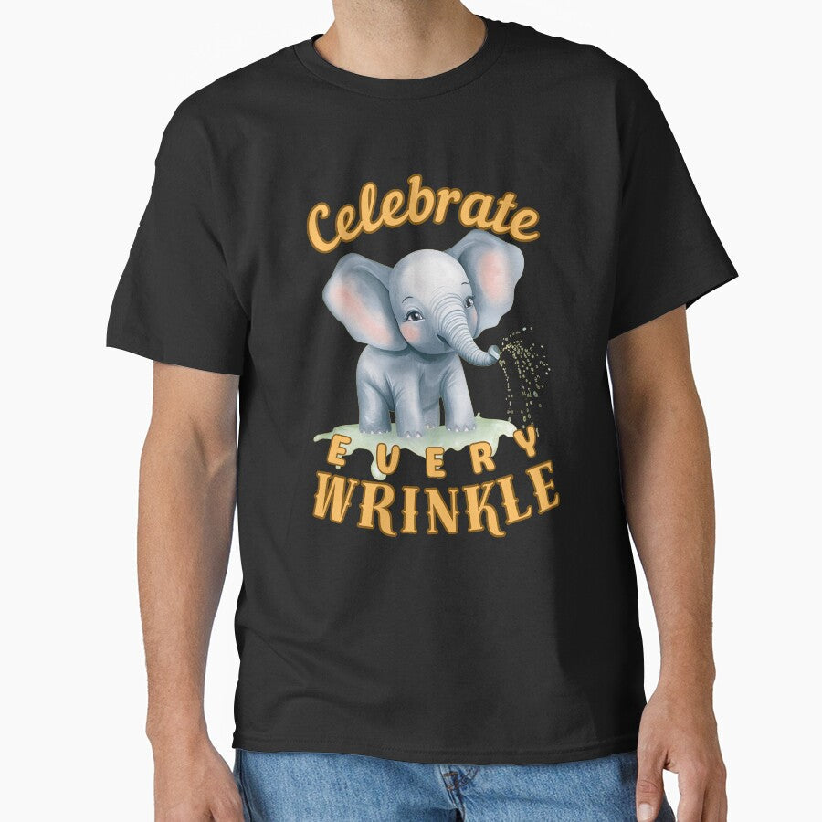 Celebrate Every Wrinkle. elephant lover by ElephantVibes