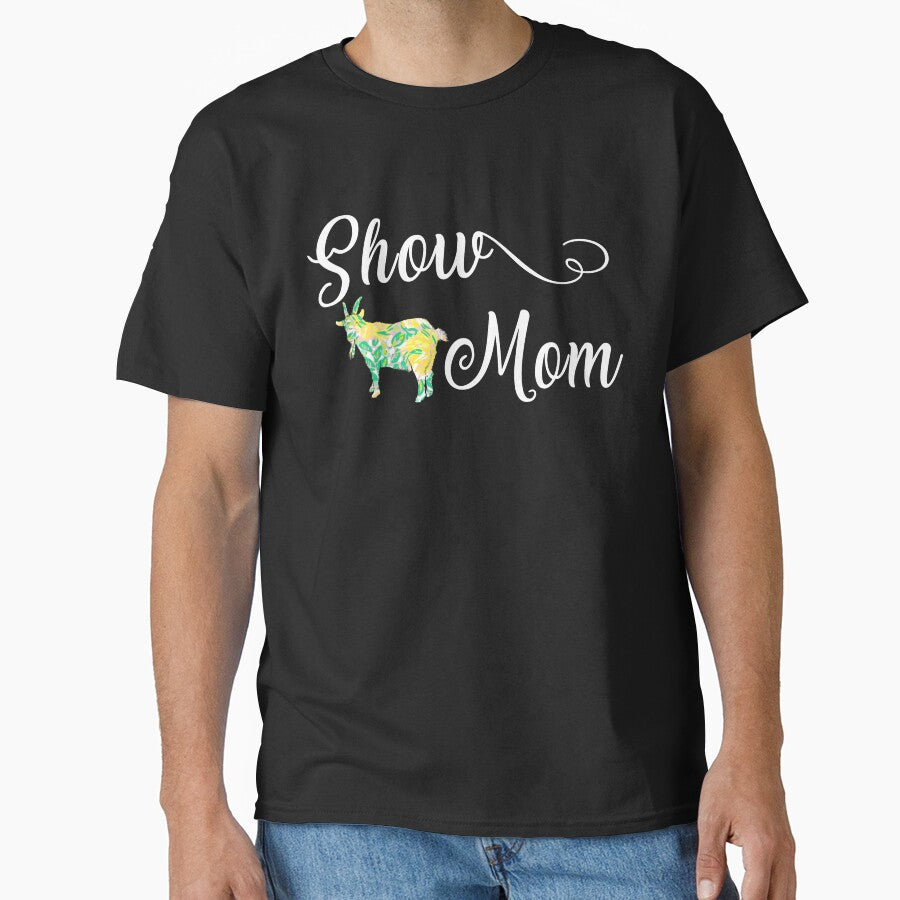 Mother's day show goat mom cute t-shirt - Goat awesome gift for Girls and Women with Christmas by Titmit