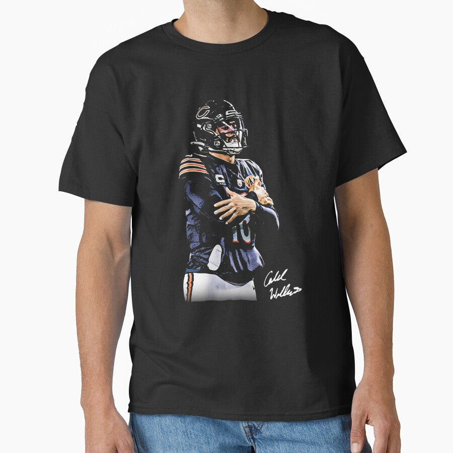CALEB WILLIAMS COLD Chicago Football Adult and Youth, Caleb Williams by MaiaRayno