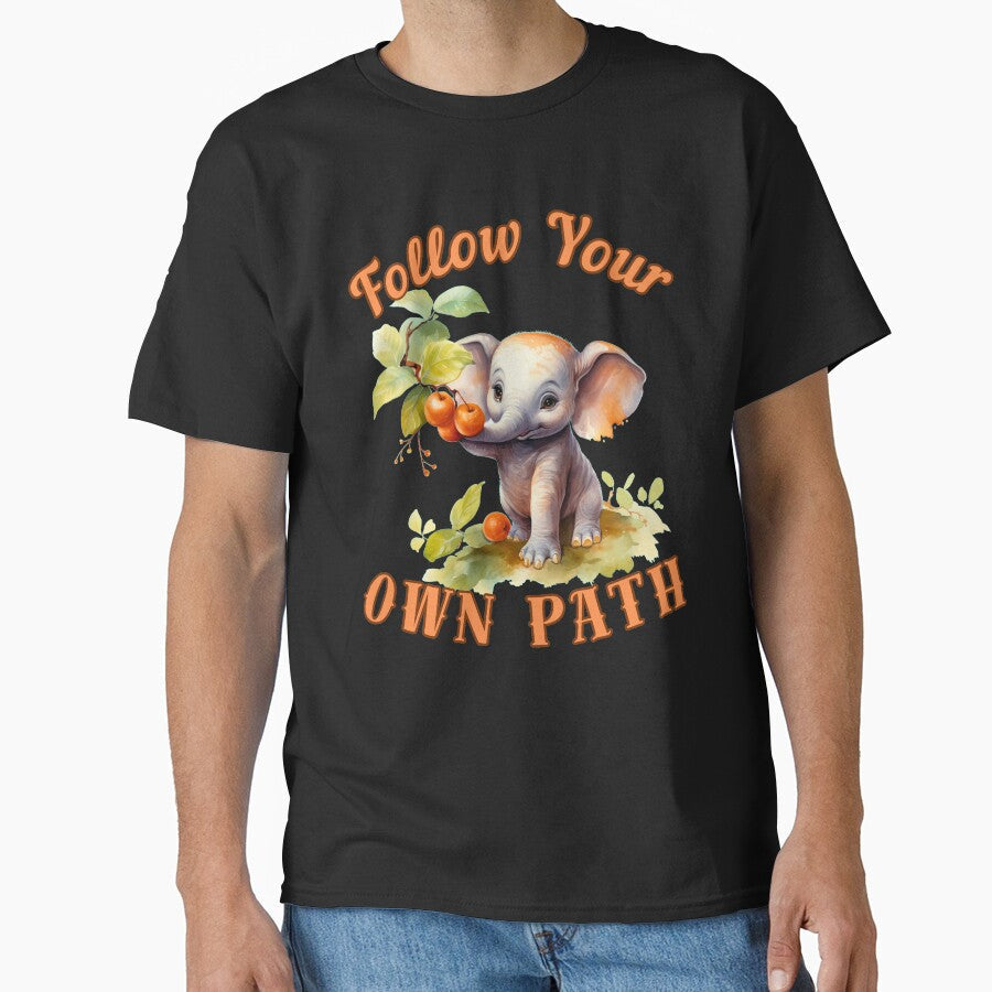 Follow Your Own Path. elephant portrait by ElephantVibes