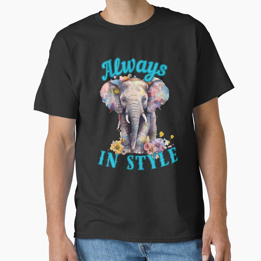 Always in Style. adorable elephant by ElephantVibes