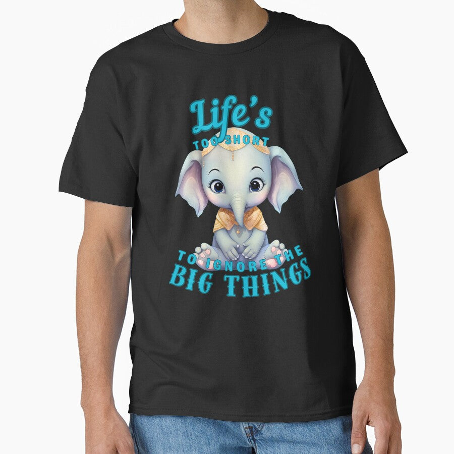 Life’s Too Short To Ignore The Big Things. funny elephant by ElephantVibes