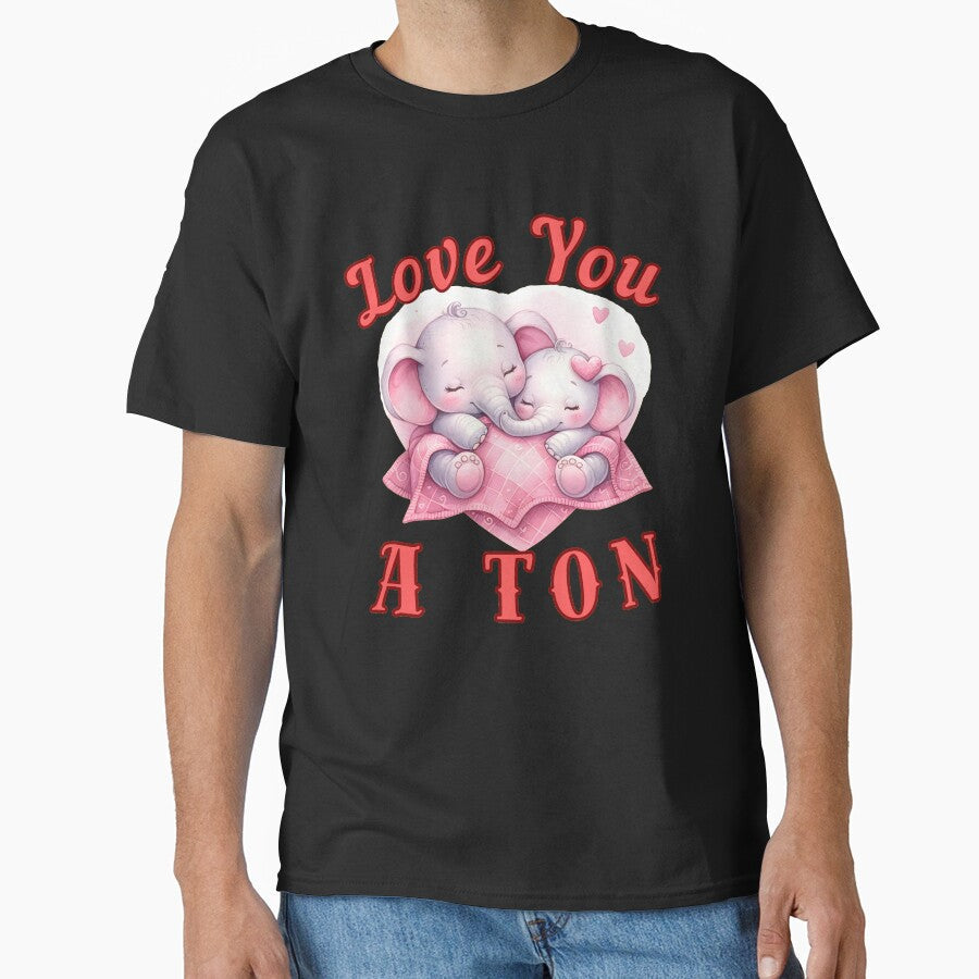 Love You A Ton. happy elephant by ElephantVibes