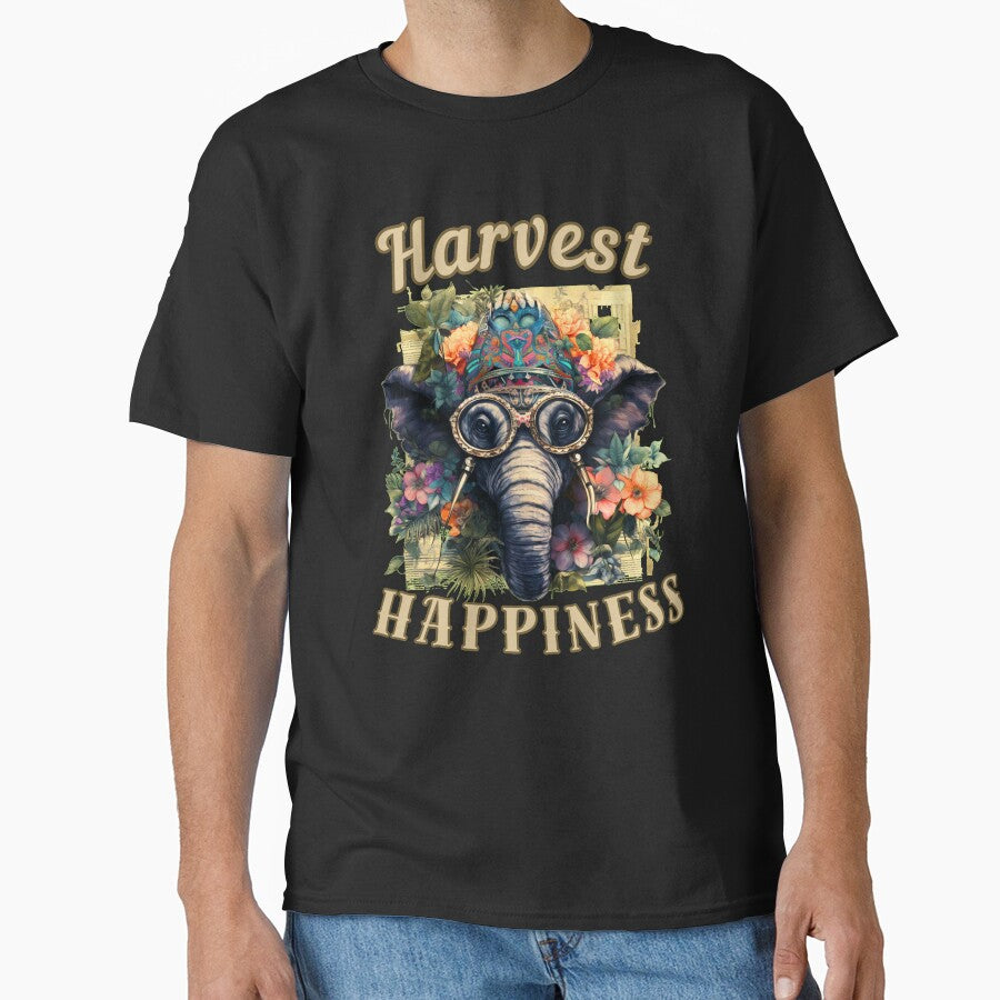 Harvest Happiness. elephant face by ElephantVibes