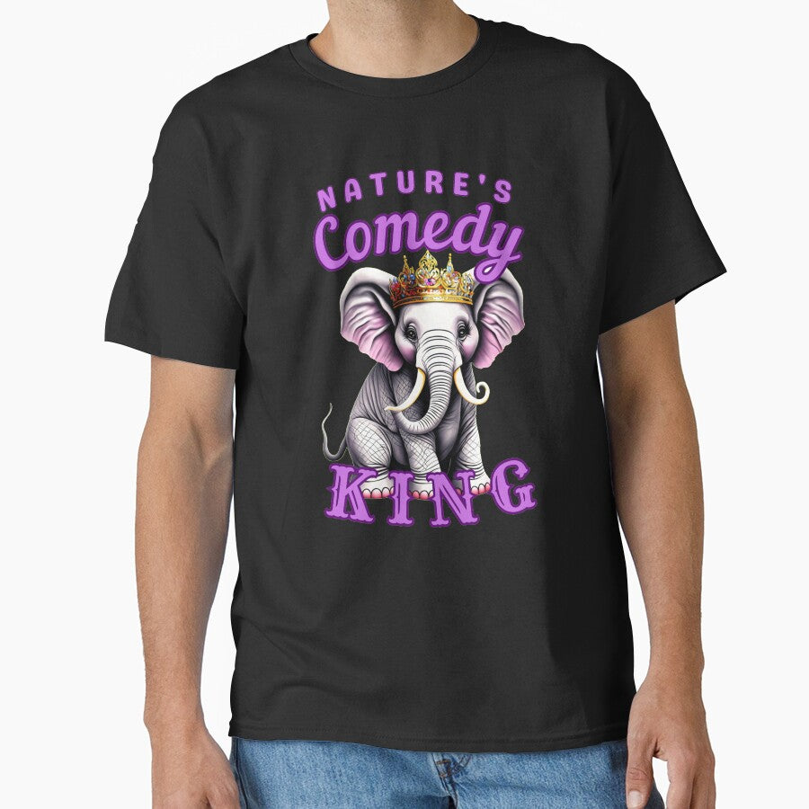 Nature's Comedy King. elephant face by ElephantVibes