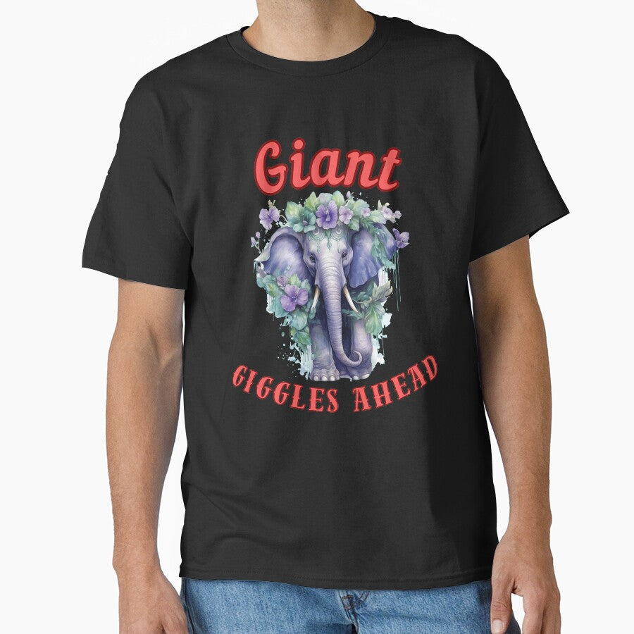 Giant Giggles Ahead. happy elephant by ElephantVibes