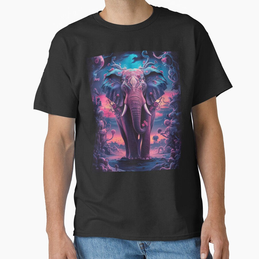 Elephant Portrait. Fantasy elephant, Elephant painting, wild elephant, vintage elephant, Hieronymus Bosch style by ElephantVibes