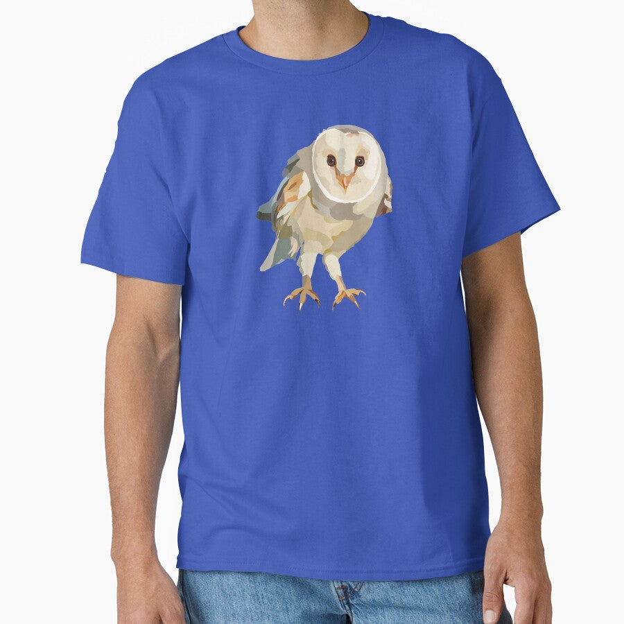 Barn Owl Crouching Illustration by MariaWorkman