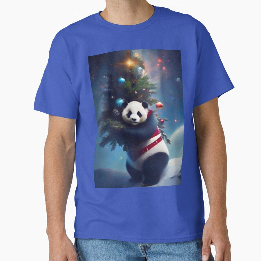 Christmas panda by M-Y-A-R-T-