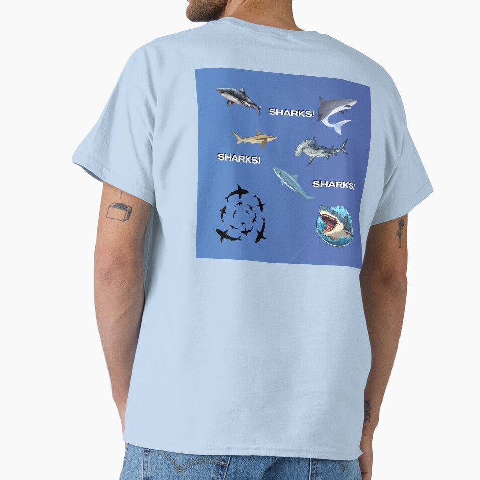 Shark T Shirts by HigherSelfMagic