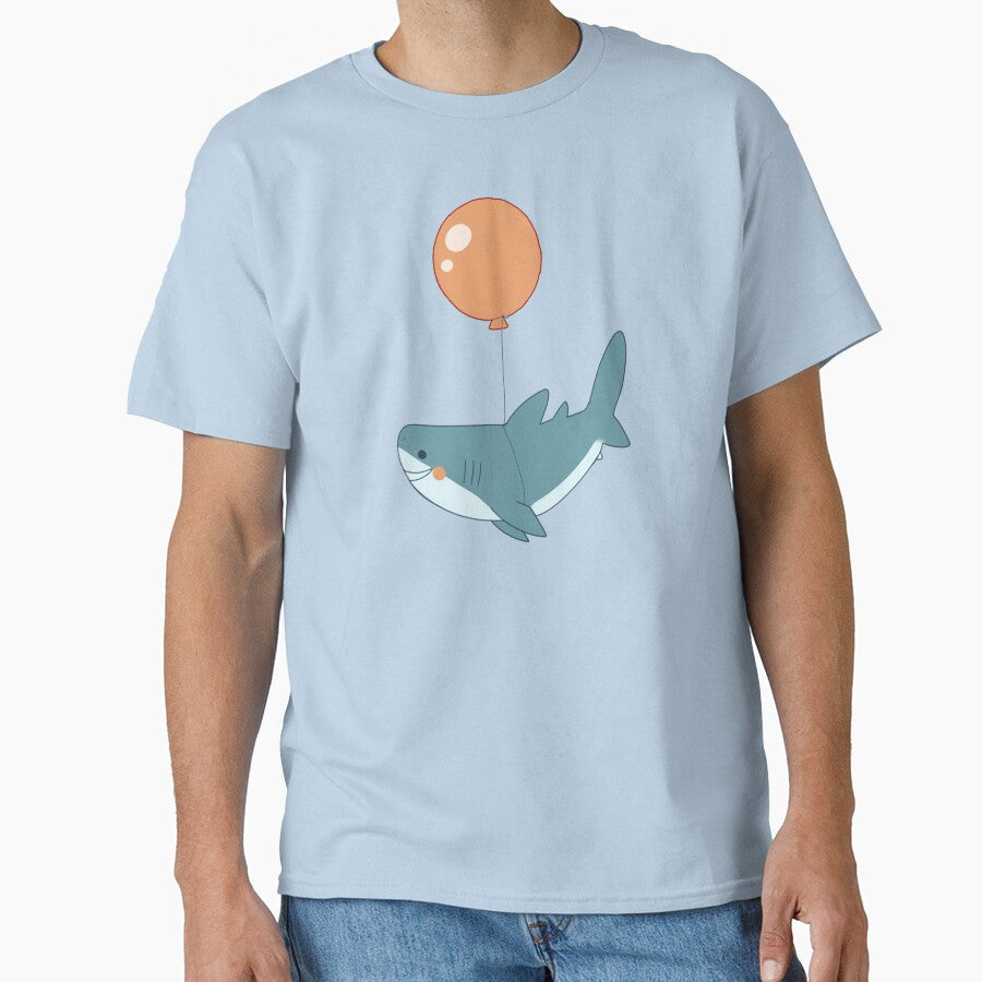 Shark and balloon by Mayarart