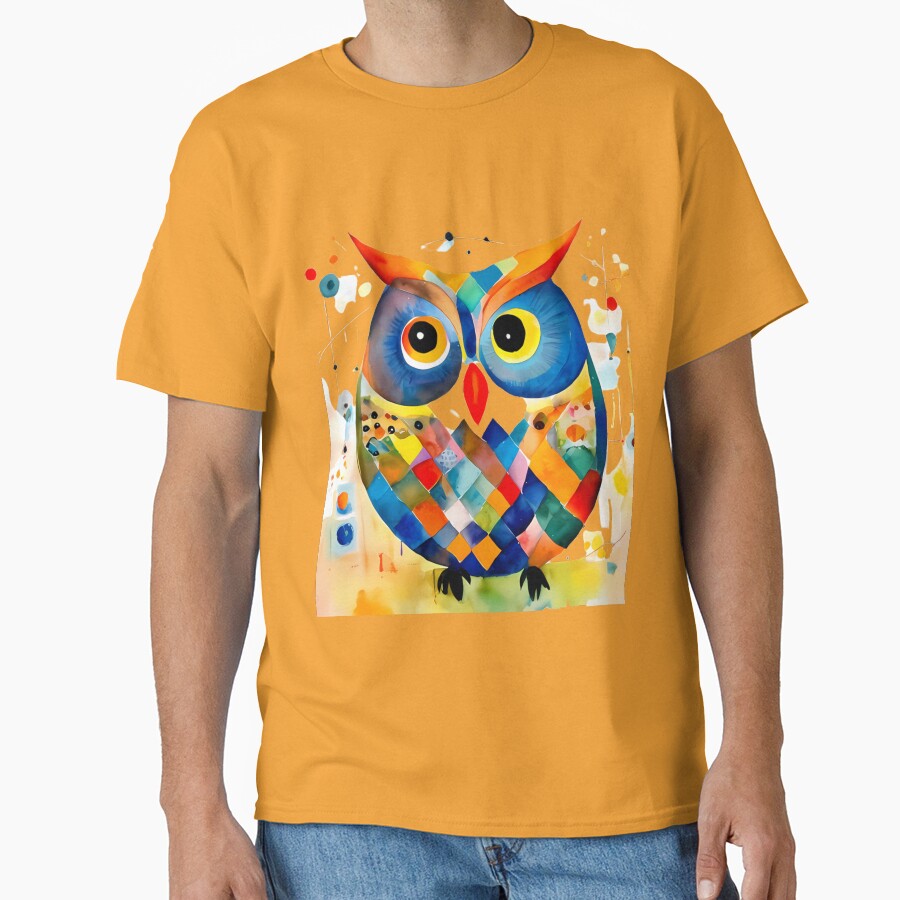 Colorful Bright Owl #2 by kuralesya