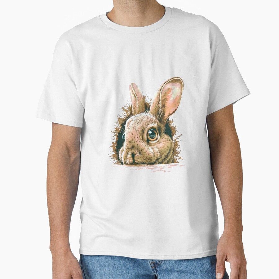 Realism Light Brown Rabbit Head by ImaginePrintsHQ