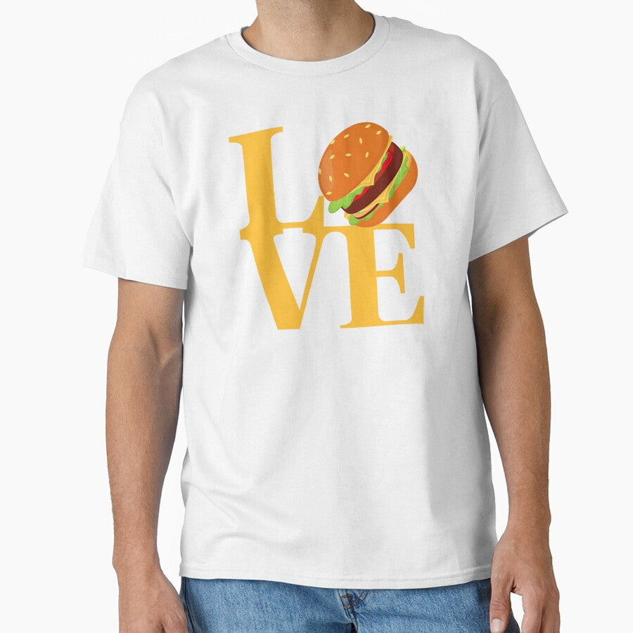 Love Burger Cheeseburger Bun Lover - Philadelphia Pop Culture by el-em-cee