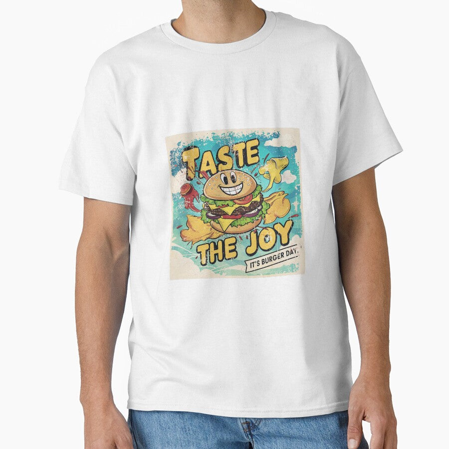taste the joy burger day art with cartoon effects by BKSARYLIFE