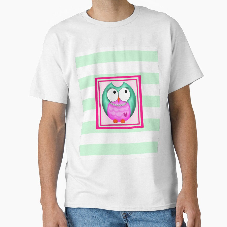 Owl Lavender Green by BeachBumFamily