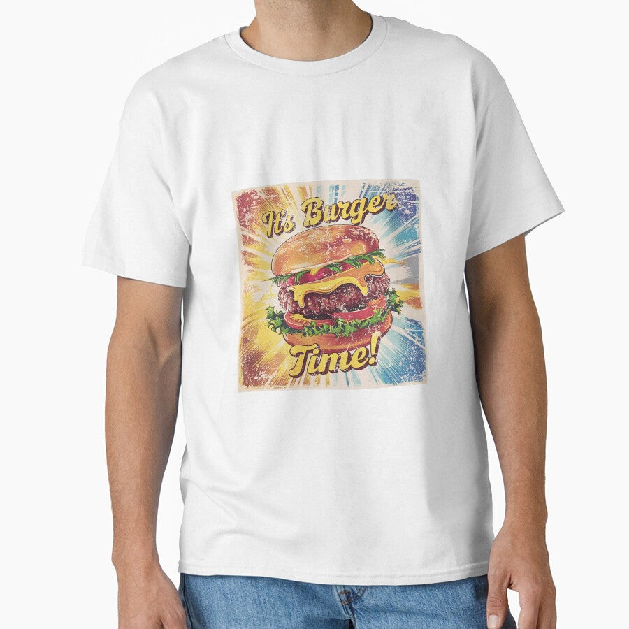 burger day art with colorful cartoon effects by BKSARYLIFE