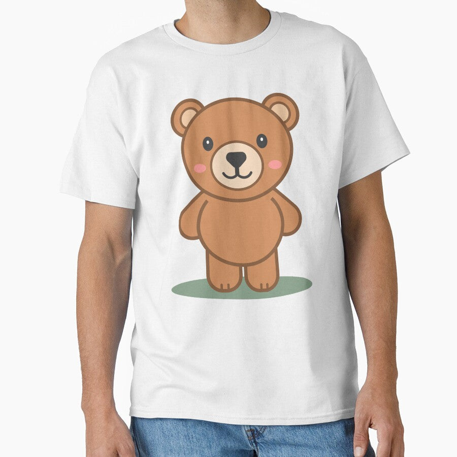 Cute Cozy Teddy Bear Cartoon by Shape Snip Studio